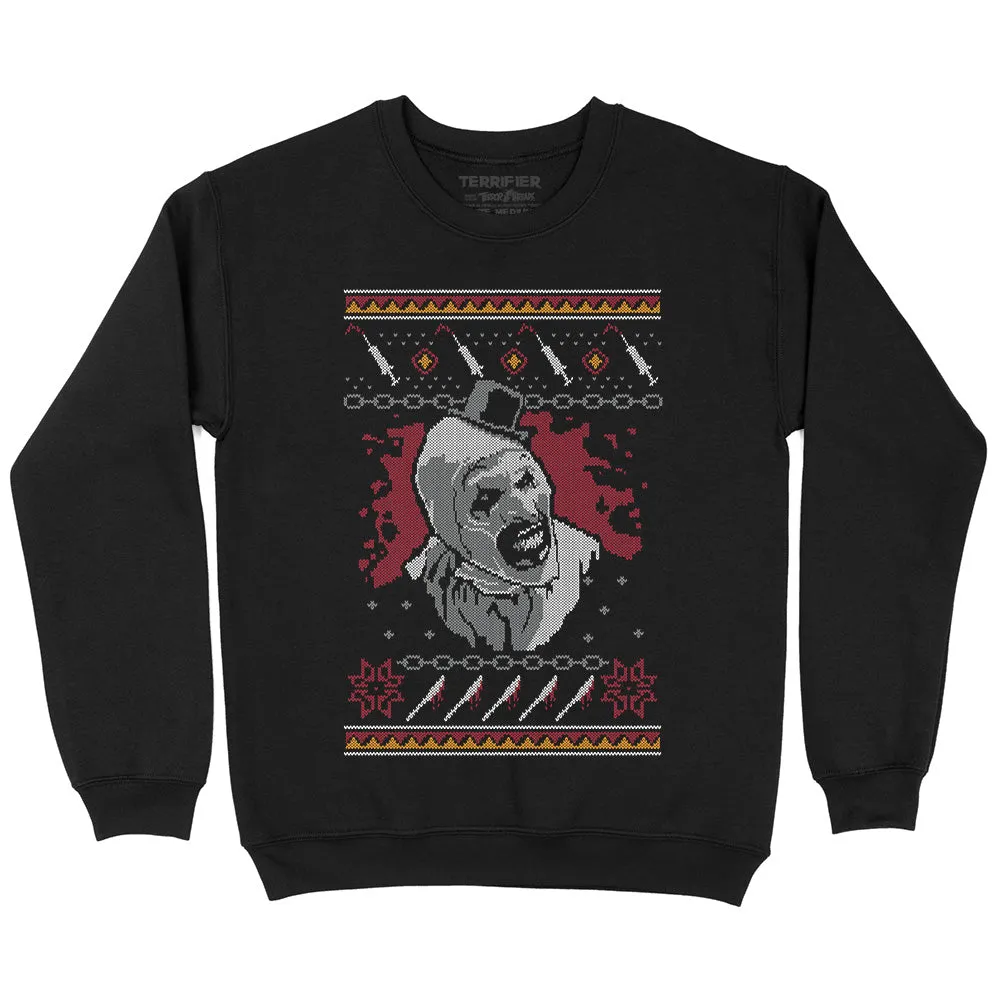 Terrifier Winter Killerland Crewneck Sweatshirt